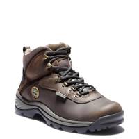 Men's White Ledge Wide Width Waterproof Hiking Boot BROWN WIDE LEATHER view