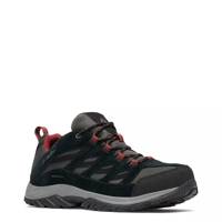 Men's Crestwood Waterproof Wide Width Hiking Shoe DARK GREY/RED JASPER view