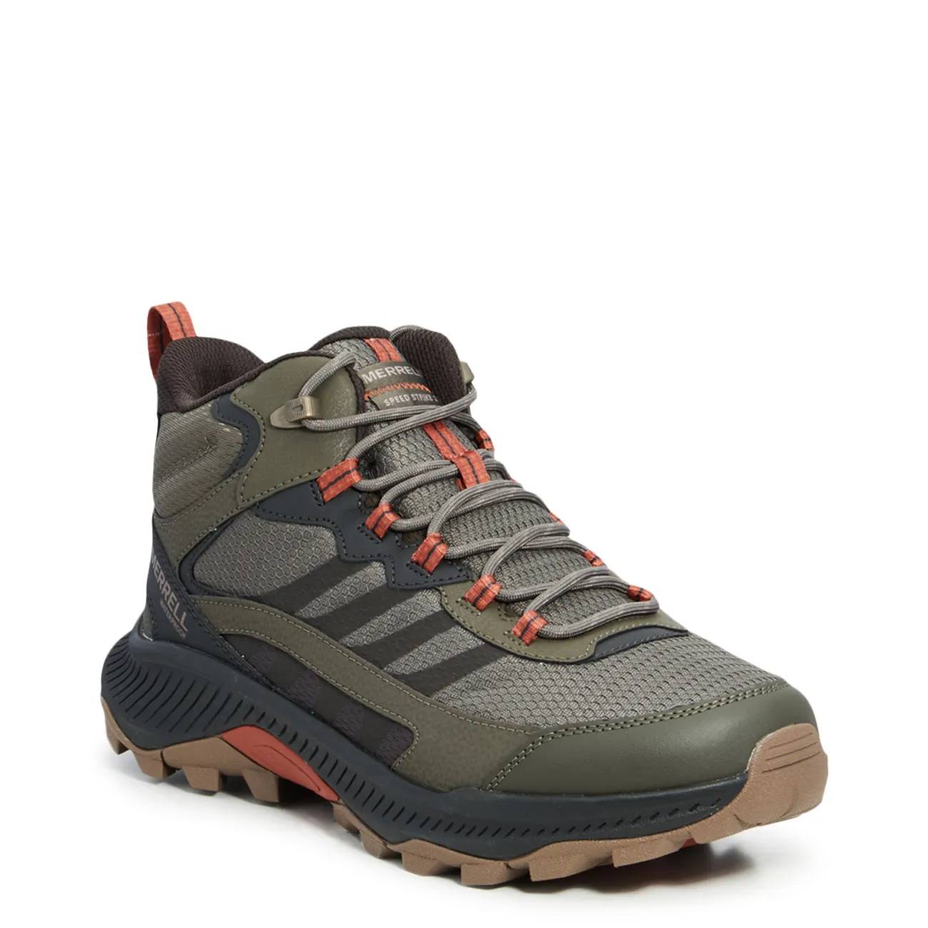 Merrell Men's Speed Strike 2 Mid Waterproof Wide Width Trail Hiking Sneaker