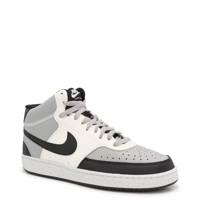 Men's Court Vision Mid Next Nature Basketball Sneaker Grey/Black/White view