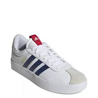 Men's VL Court 3.0 Sneaker CLOUD WHITE/DARK BLUE/BETTER SCARLET view