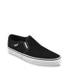 Men's Asher Slip-On Sneaker Black/White view
