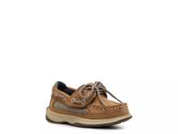 Lanyard Boat Shoe - Kids' Tan view