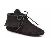Classic Fringe Western Bootie Black view