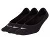 Performance Cotton Women's No Show Liners - 3 Pack Black view