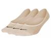 Performance Cotton Women's No Show Liners - 3 Pack Beige view