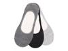 Basic Men's No Show Liners - 3 Pack Grey view