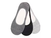 Basic Men's No Show Liners - 3 Pack Grey view