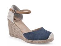 Mamba Espadrille Wedge Sandal Navy view