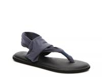 Yoga Sling Flat Sandal Blue view