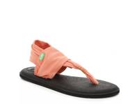 Yoga Sling Flat Sandal Salmon view