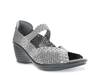 Lane Wedge Pump Silver Metallic view