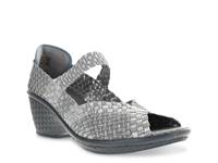 Lane Wedge Pump Silver Metallic view
