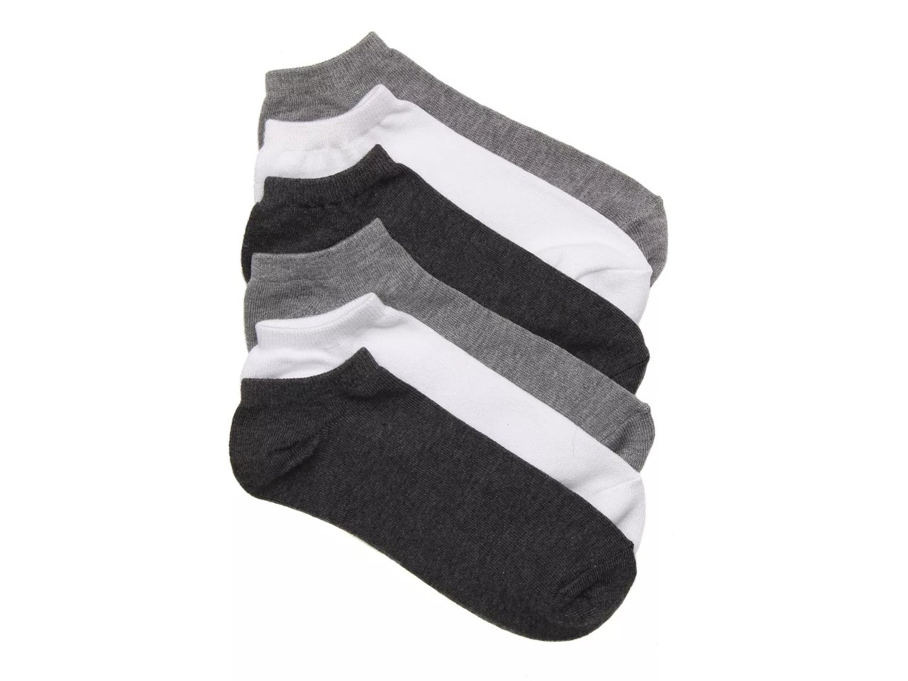 Basic Women's No Show Socks - 6 Pack
