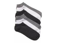 Basic Women's No Show Socks - 6 Pack Black/White/Grey view