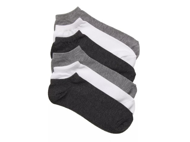 Basic Women's No Show Socks - 6 Pack