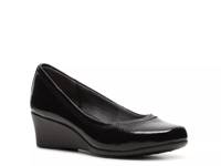 Groovy Wedge Pump Black view