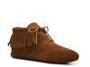 Classic Moccasin Fringe Slipper - Men's Brown view