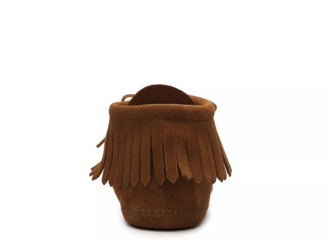 Classic Moccasin Fringe Slipper - Men's