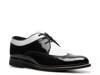 Dayton Wingtip Oxford White/Black Patent Leather view