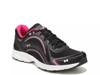 Sky Walk Walking Shoe - Women's Black/Pink Leather view