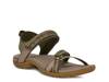 Verra Sport Sandal Dark Brown/Green view