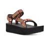 Flatform Universal Platform Sandal Black/Multicolor Stripes view