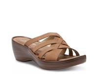 Poppy Wedge Sandal - Women's Cognac view