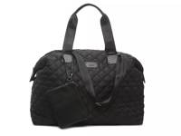 Quilted Weekender Bag Black view