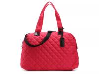 Quilted Weekender Bag Hot Pink view