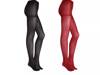 Classic Women's Tights - 2 Pack Black/Red view