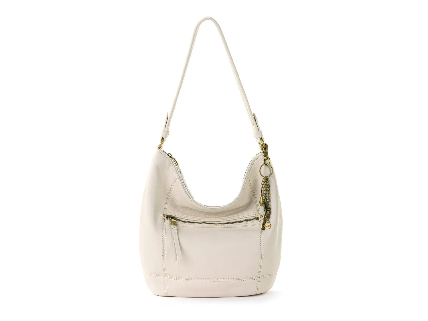 The Sak Sequoia Leather Hobo Bag | Women's | Off White | Size Not Applicable | Handbags | Hobo Bag