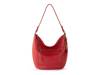 Sequoia Leather Hobo Bag Scarlet view