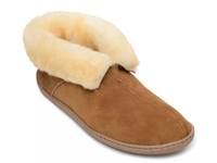 Sheepskin Boot Slipper - Men's Tan view