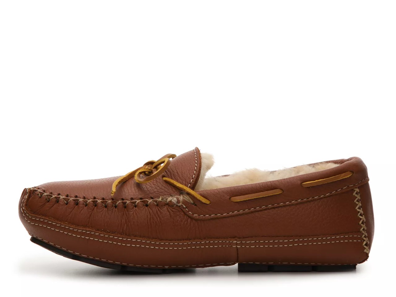 Sheepskin Lined Moose Slipper - Men's