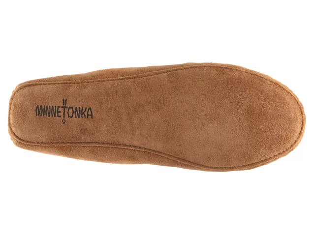 Minnetonka Sheepskin Softsole Slipper - Men display picture 1