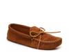Leather Laced Softsole Slipper - Men's Brown view