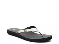 Yoga Joy Flip Flop White view
