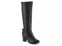 Carver Wide Calf Boot Black view