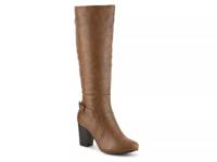 Carver Wide Calf Boot Tan view