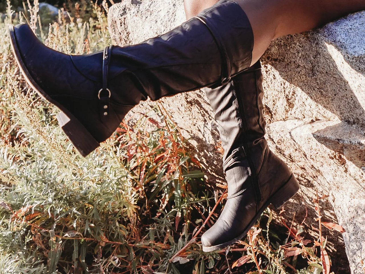 Harley Wide Calf Riding Boot