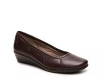 Hannah Wedge Pump Brown view