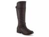 Harley Extra Wide Calf Riding Boot Brown view