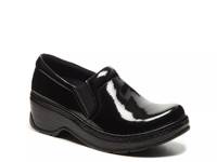 Naples Work Clog Black Patent Leather view