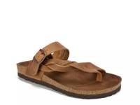 Crawford Flat Sandal Cognac Leather view