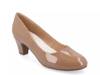 Luu Pump Beige Patent view