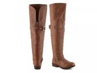 Kane Wide Calf Over-the-Knee Boot Cognac view