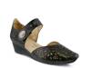 Nougat Wedge Pump Black view