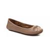 Halle Ballet Flat Taupe view