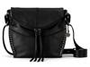 Silverlake Leather Crossbody Bag Black view